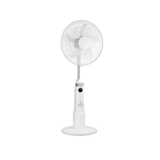 Midea Battery Rechargeable Stand Fan White