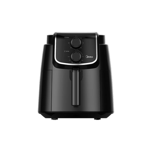 Midea 4.7L Manual Air Fryer Black