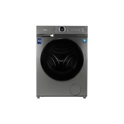 Midea 8kg Inverter Front Loader Washing Machine Titanium