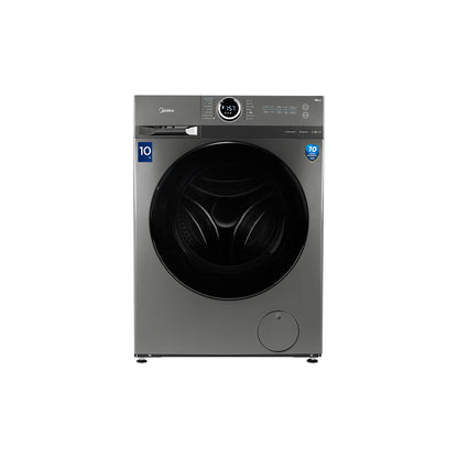 Midea 8kg Inverter Front Loader Washing Machine Titanium