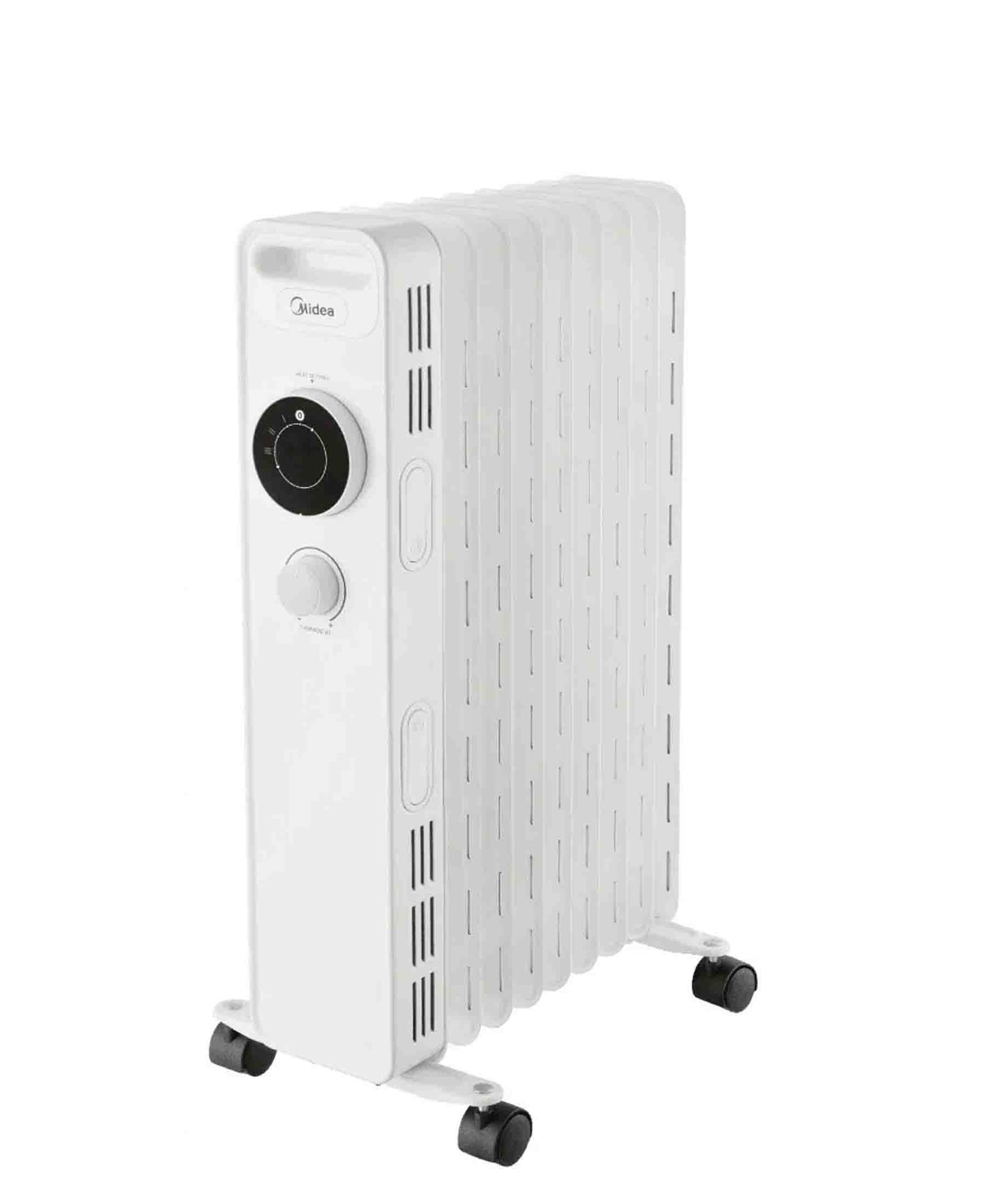 Midea 9 Fin Oil Heater - White