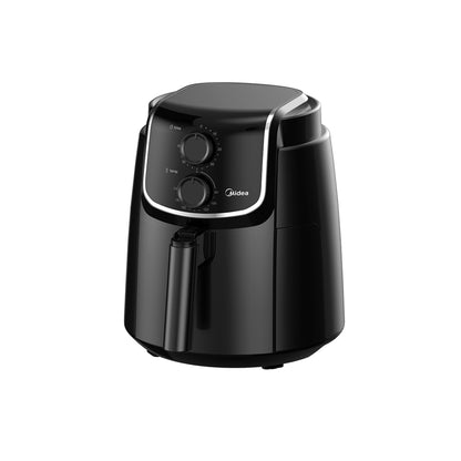 Midea 4.7L Manual Air Fryer Black