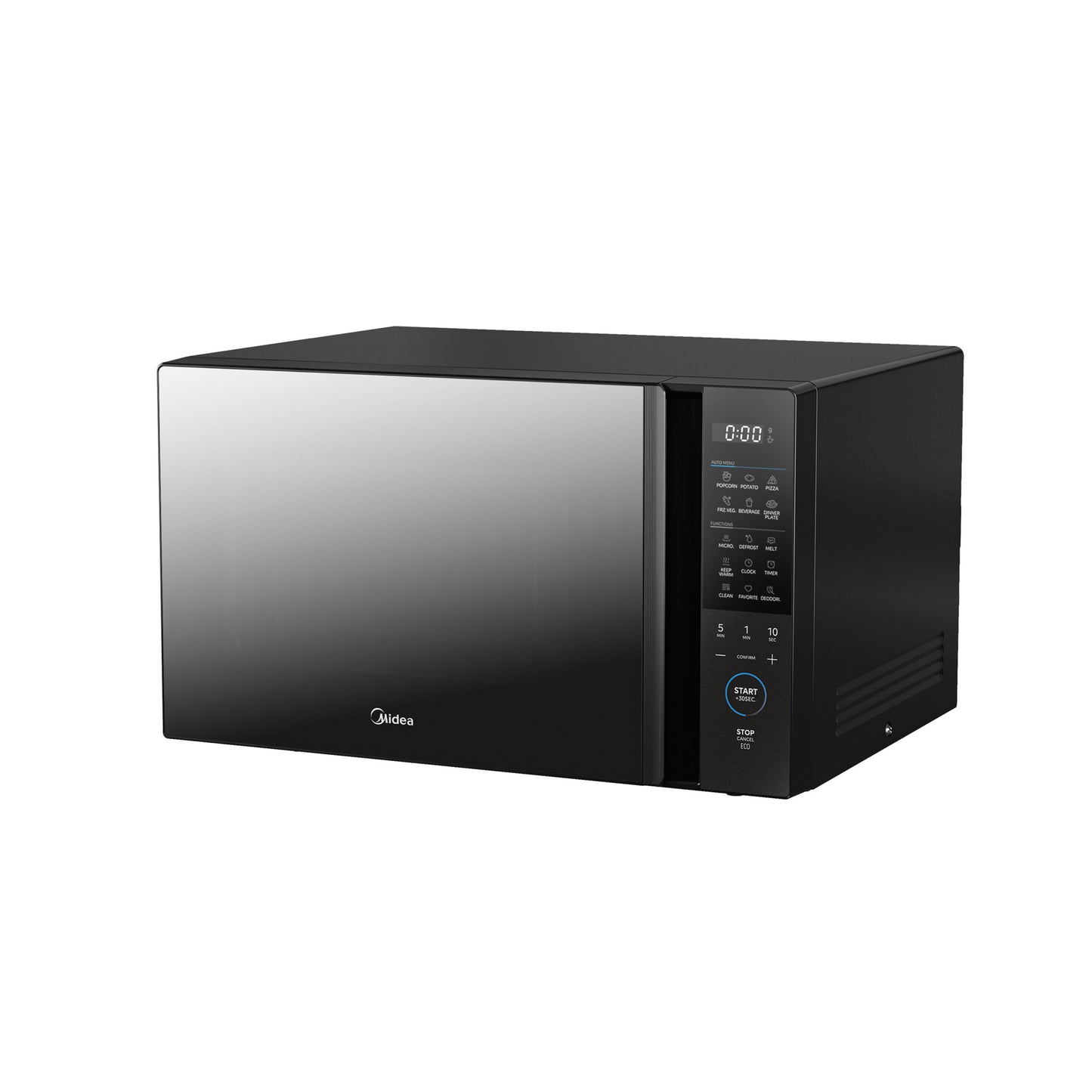 Midea 36L Digital Microwave Black Mirror