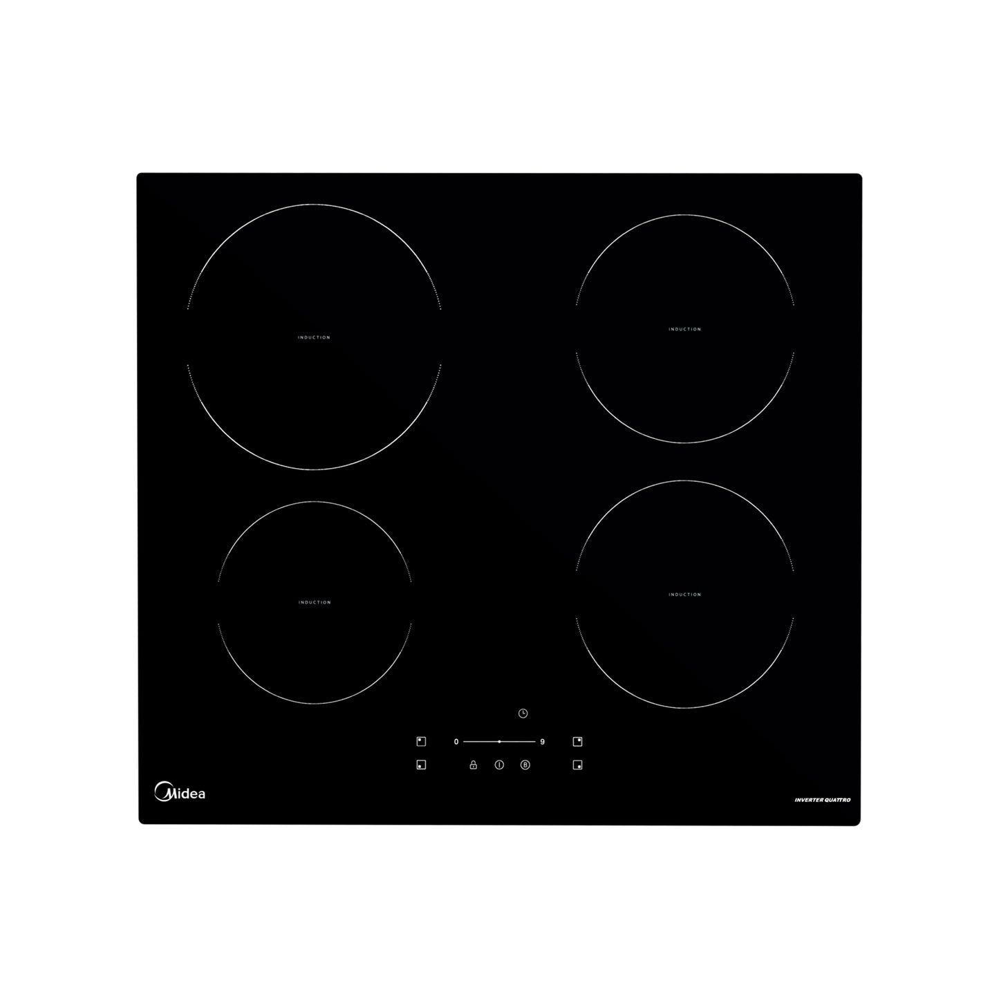 Midea 60cm Touch Control Induction Hob Black