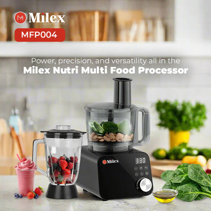 Milex Nutri Multi Food Processor Black