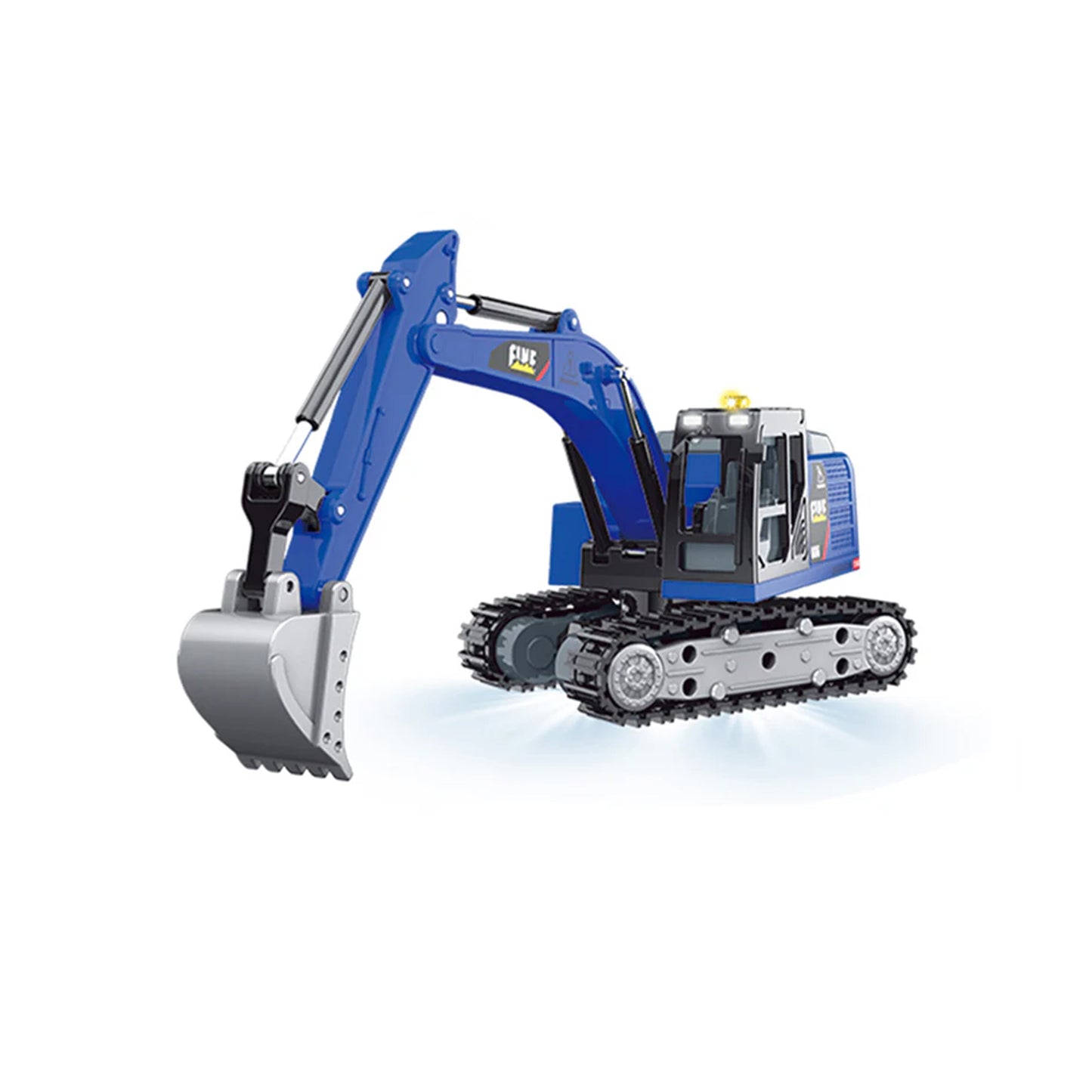 Mini Excavator With APP Control Blue