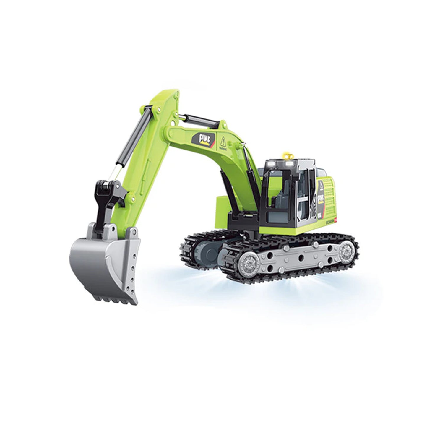 Mini Excavator With APP Control Green