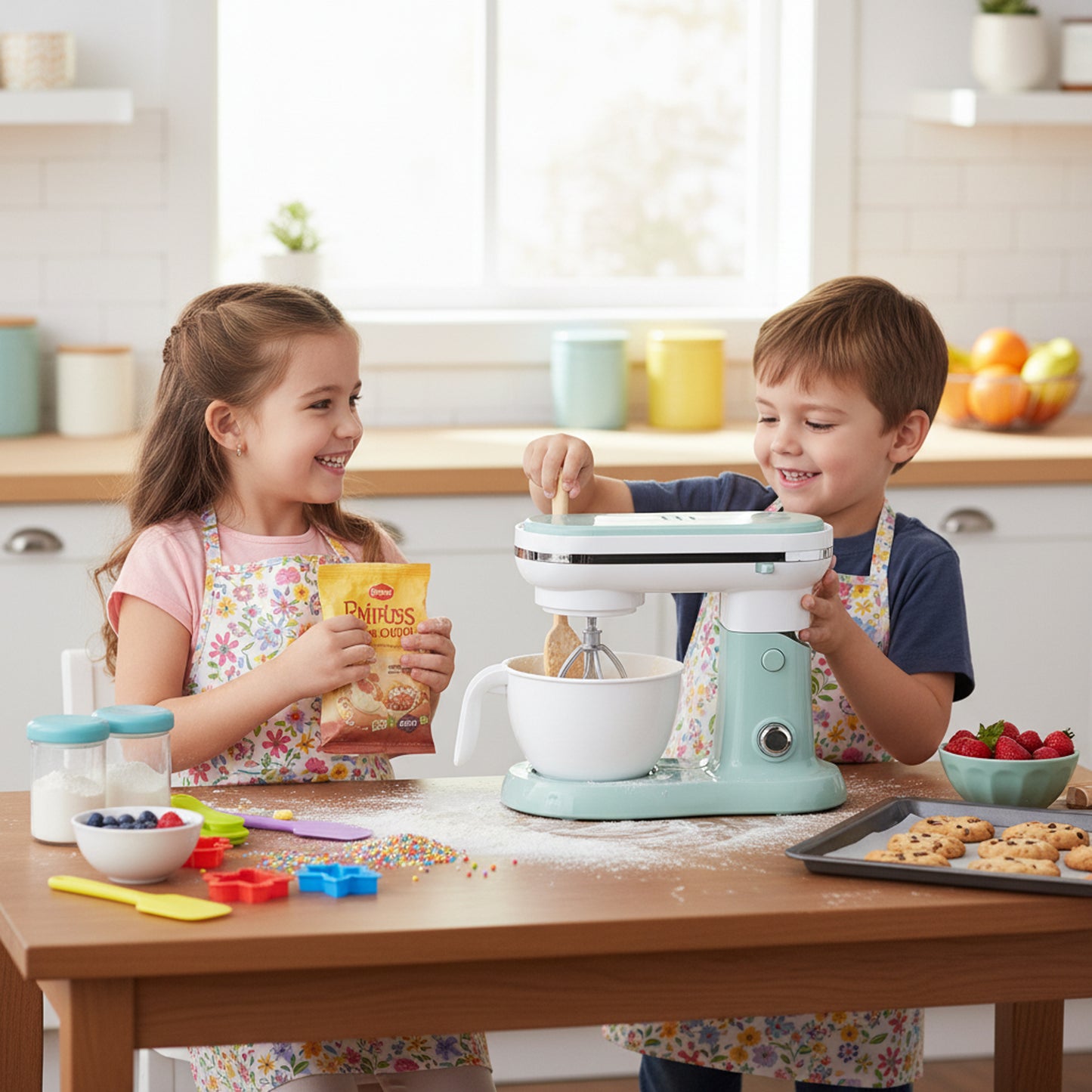 Kids Mini Stand Mixer Green