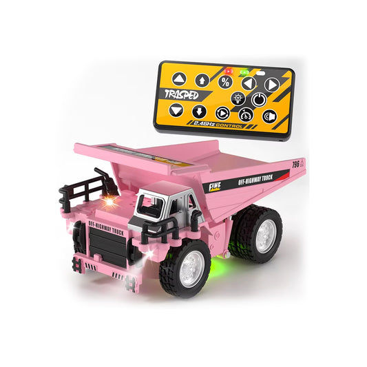 RC Electric Lifting Dump Truck Pink