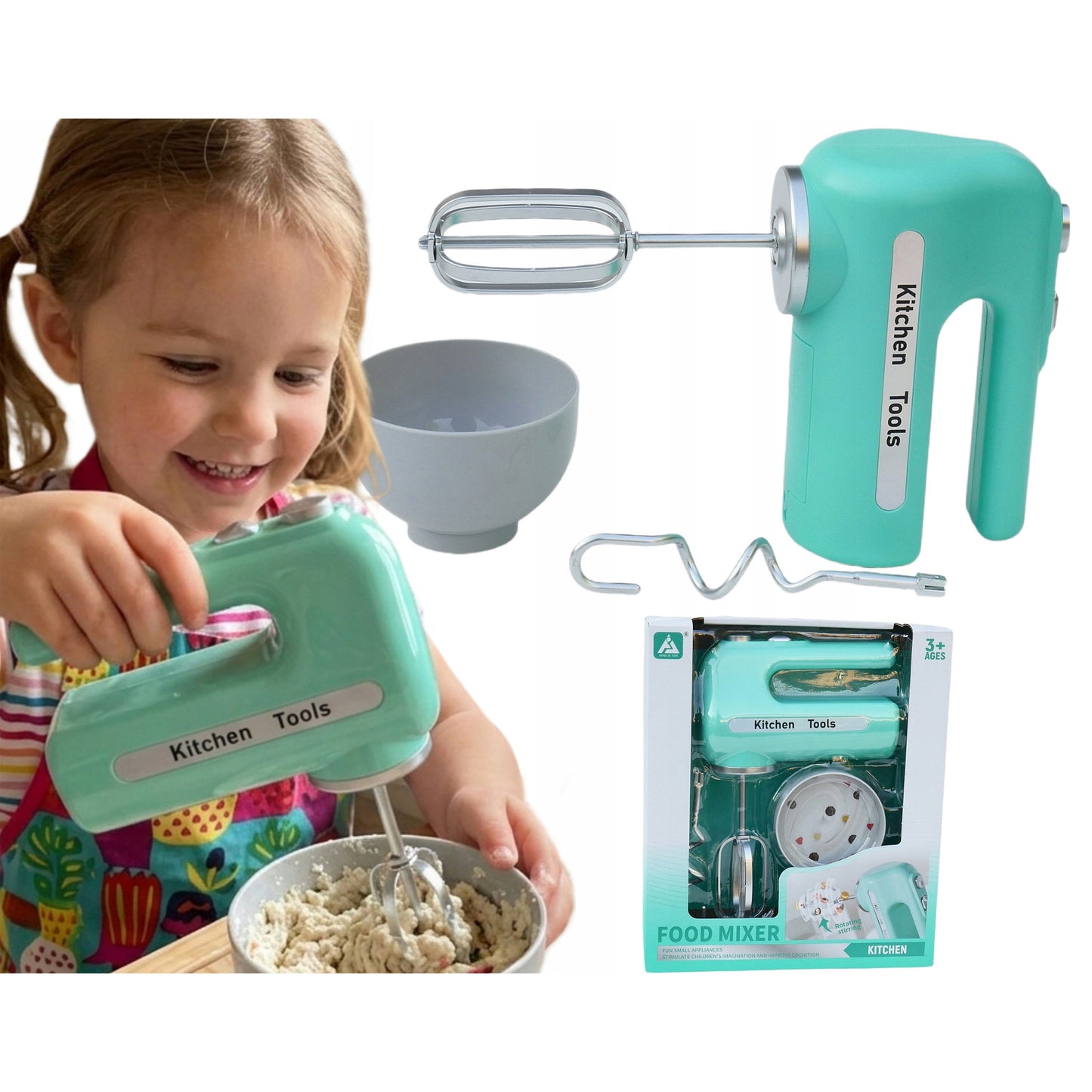 Food Mixer Toy Blue