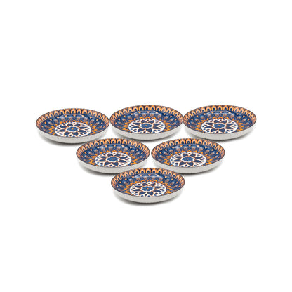 6 Piece Bowl Set Multicoloured