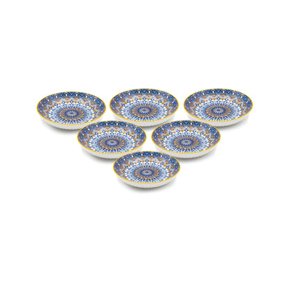 6 Piece Bowl Set Multicoloured