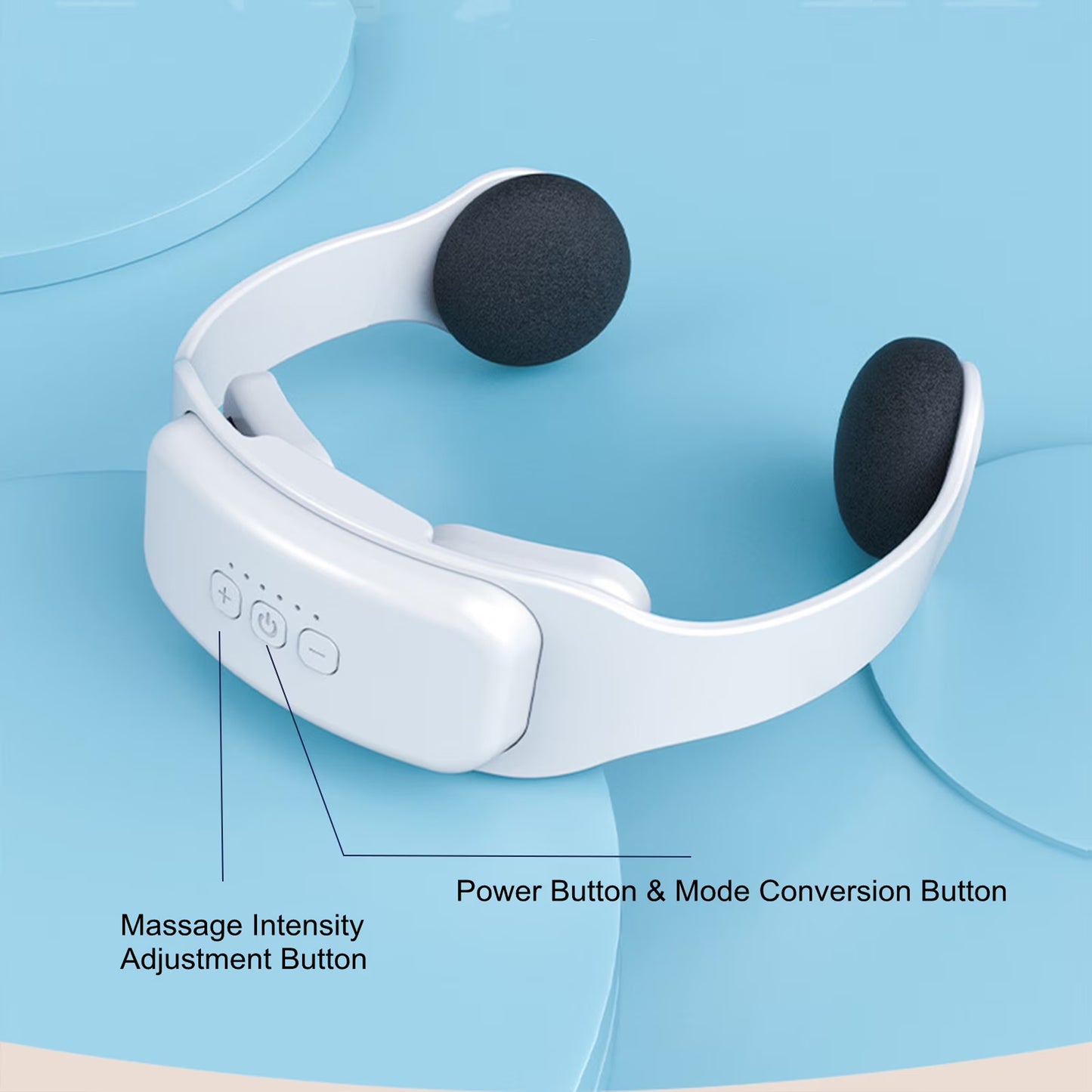 Electric Neck Massager White