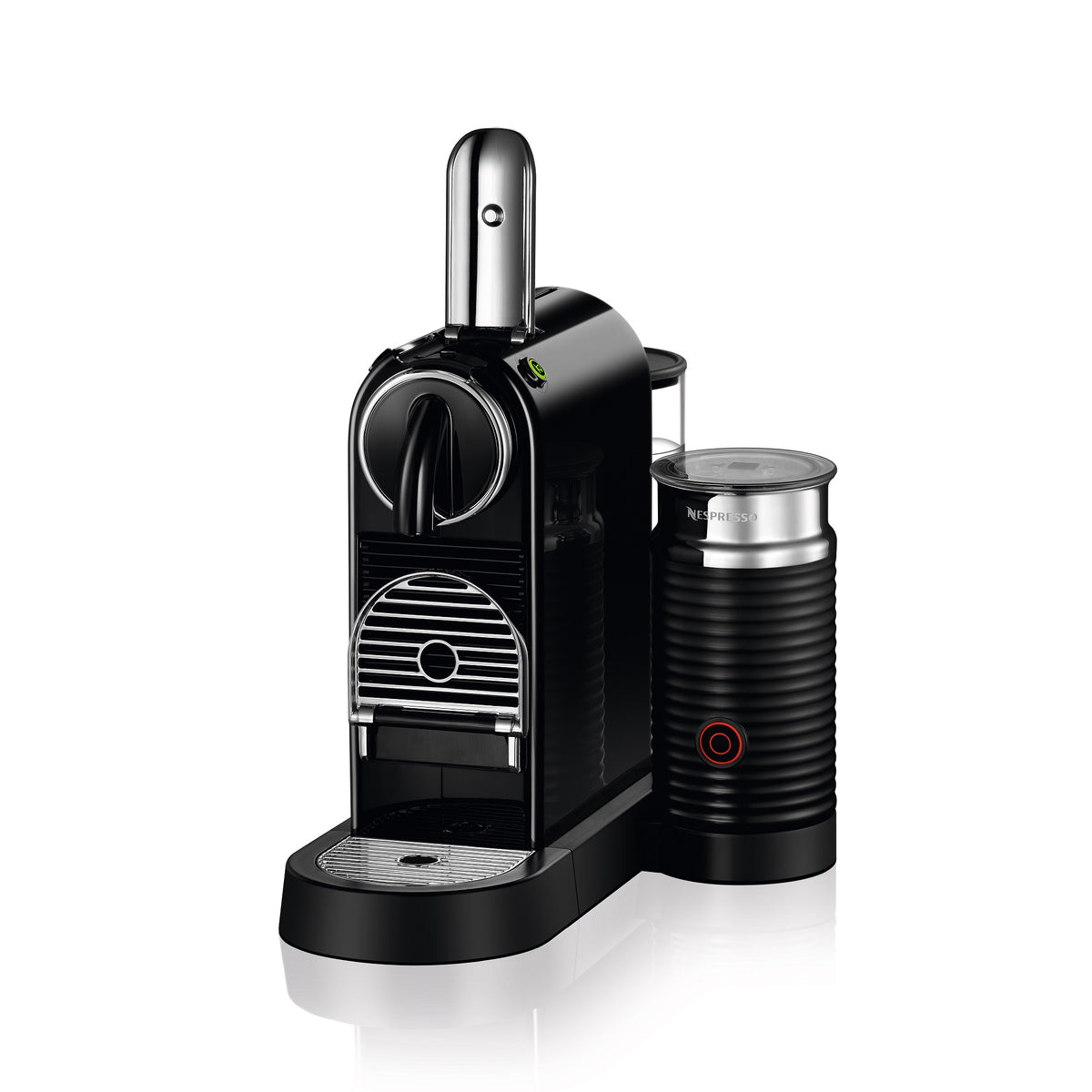 Nespresso Citiz Automatic Espresso Machine With Aeroccino Milk Frother Black + FREE Nespresso Towel