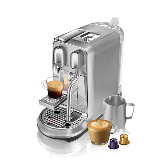 Nespresso Creatista Plus Automatic Espresso Machine with Automatic Steam Wand Silver