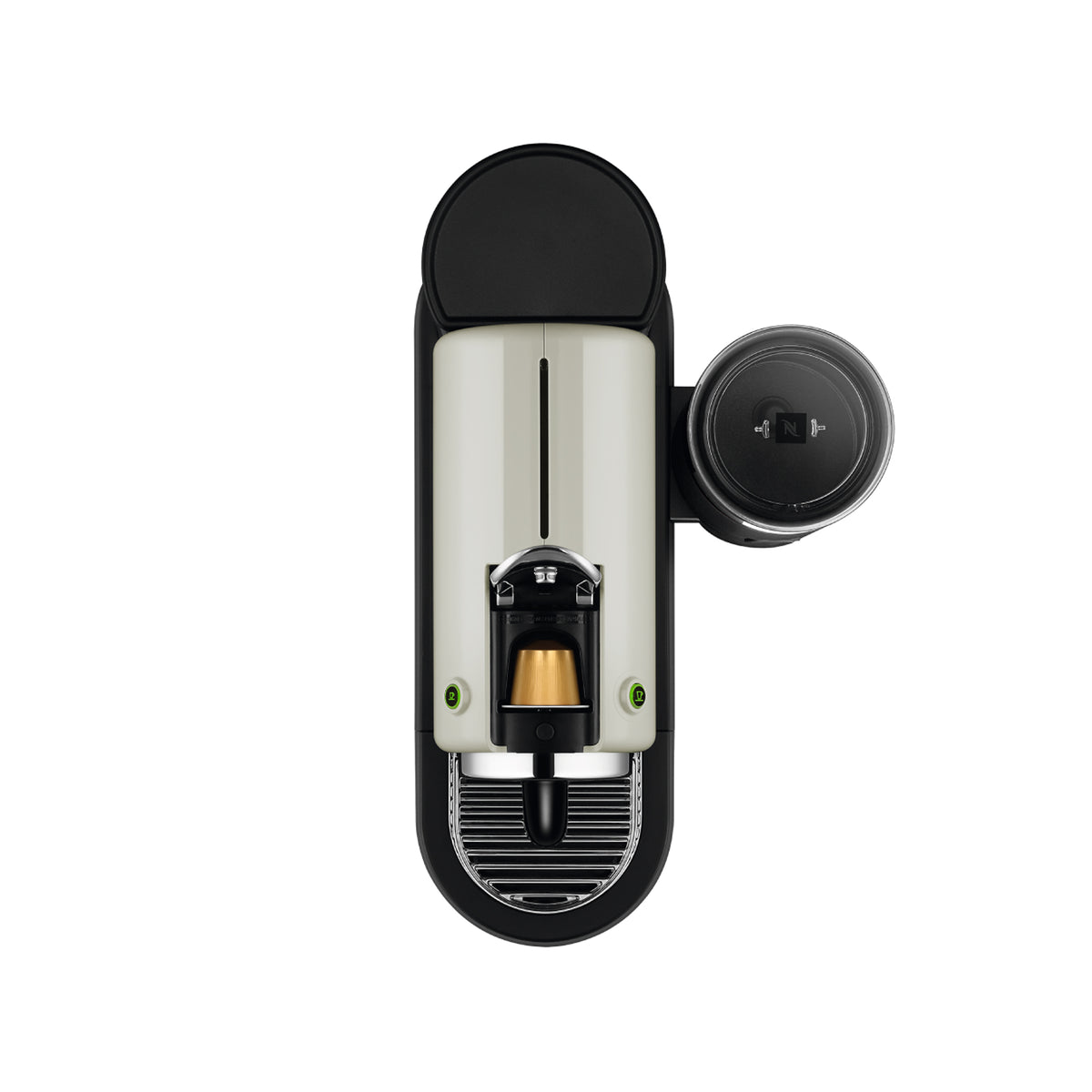 Nespresso Citiz Automatic Espresso Machine With Aeroccino Milk Frother White + FREE Nespresso Towel