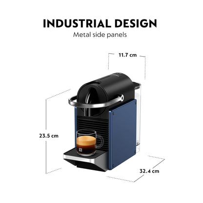 Nespresso Pixie Coffee Machine - Dark Blue