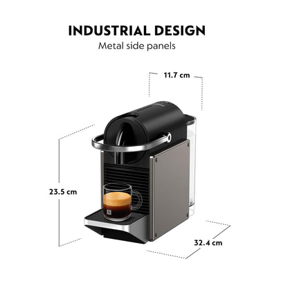 Nespresso Pixie Coffee Machine - Electric Titan