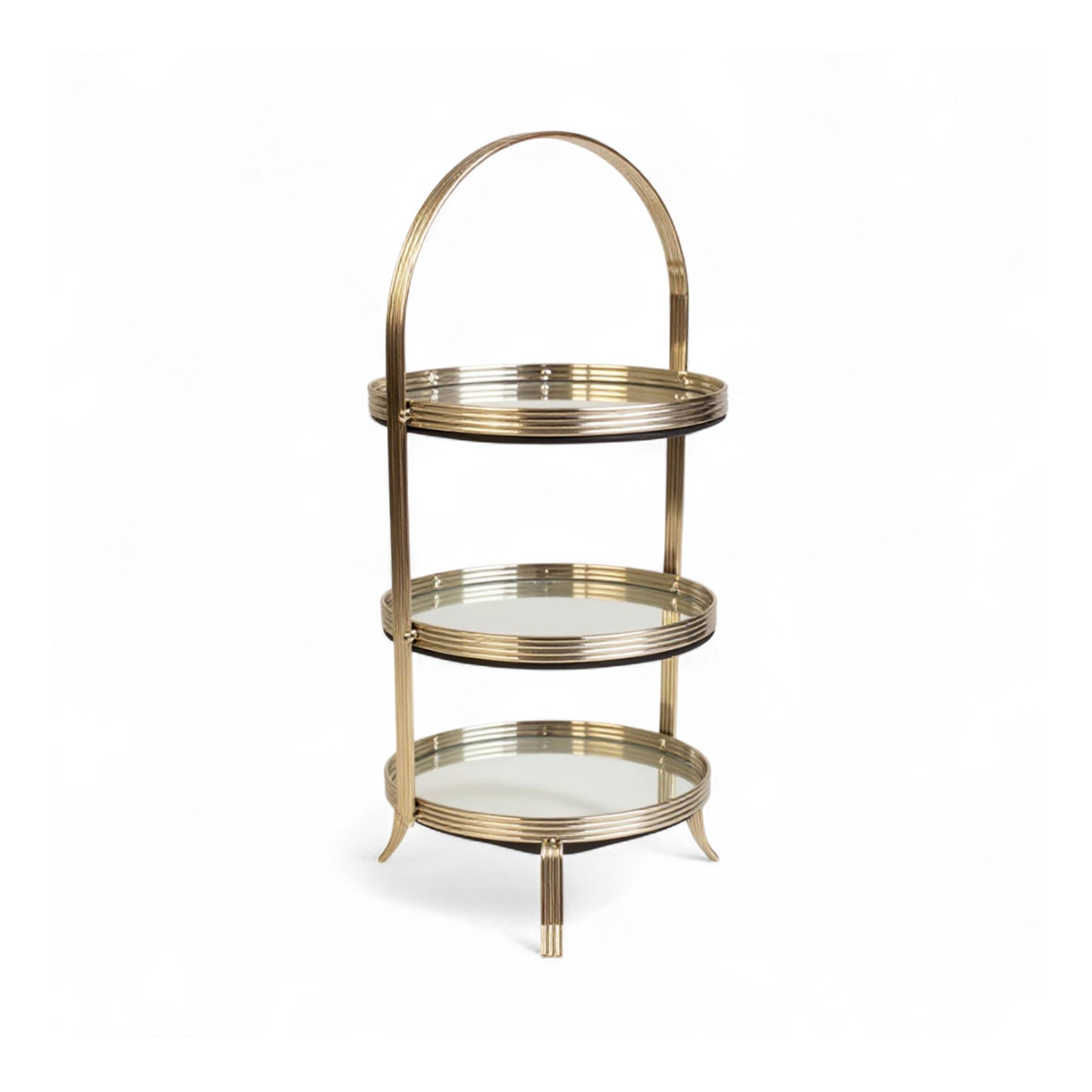 The Venice 3 Tier Cake Stand Gold