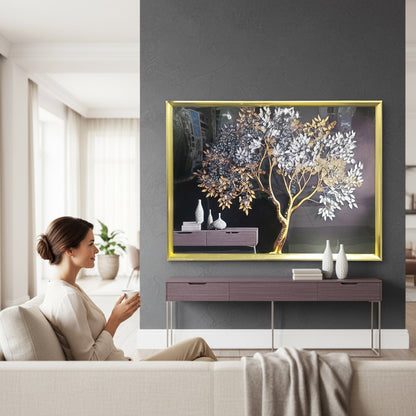 Diamond Tree Painting Multicoloured