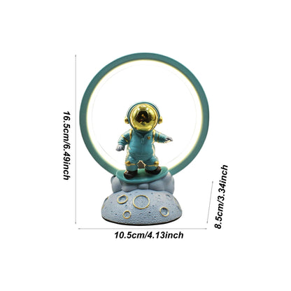 Astronaut Space Themed LED Night Light Blue