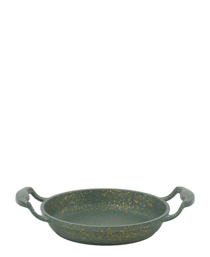 OMS Non Stick 22cm Granite Egg Pan - Green