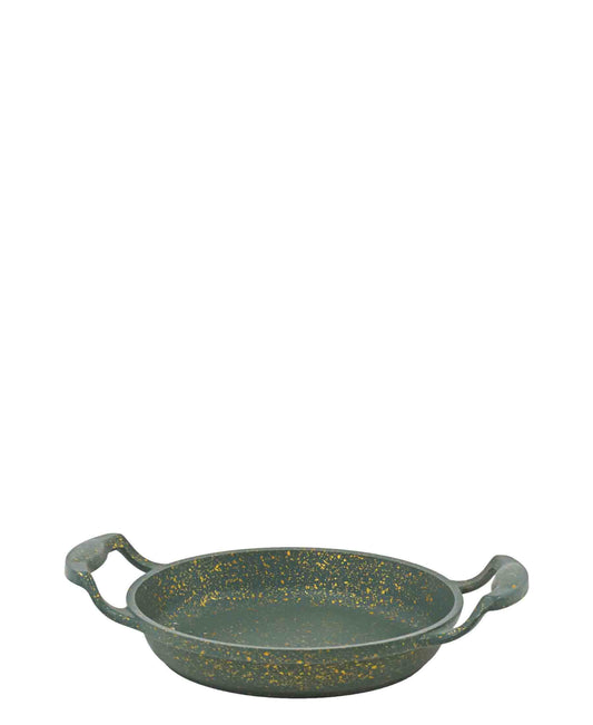 OMS Non Stick 18cm Granite Egg Pan - Green