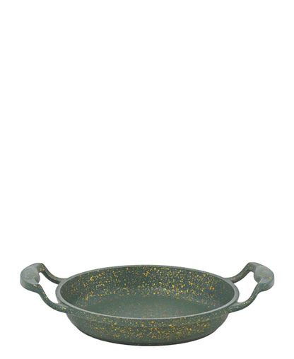 OMS 20cm Granite Egg Pan - Green