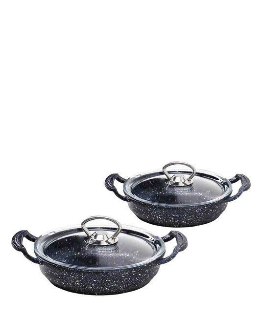 OMS 4 Piece Egg Pan Set - Black