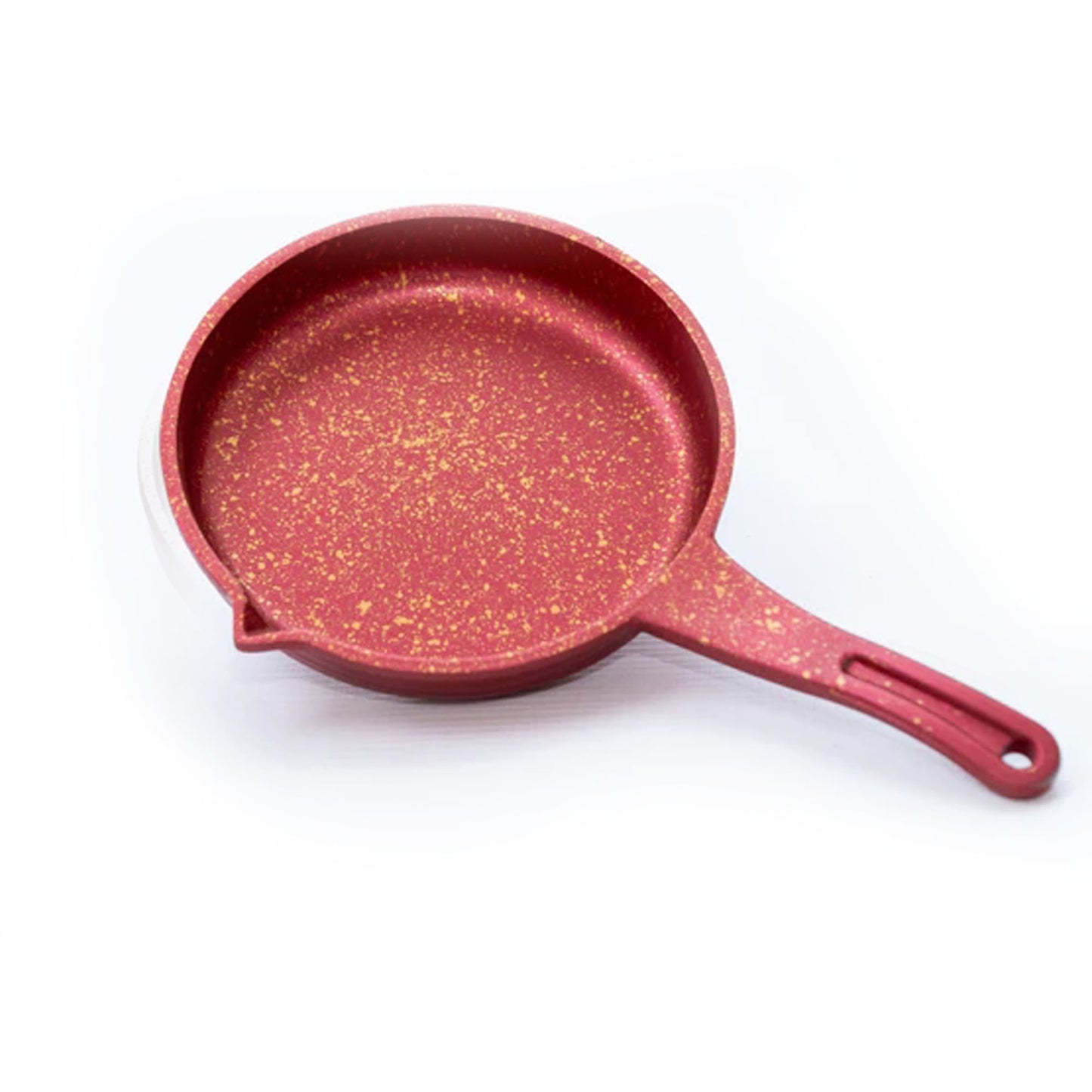 OMS 14cm Mini Cast Iron Pan Red