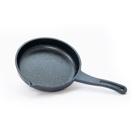 OMS 14cm Mini Cast Iron Pan Black