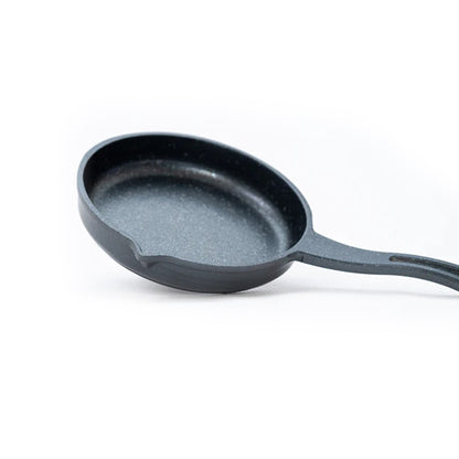 OMS 14cm Mini Cast Iron Pan Black