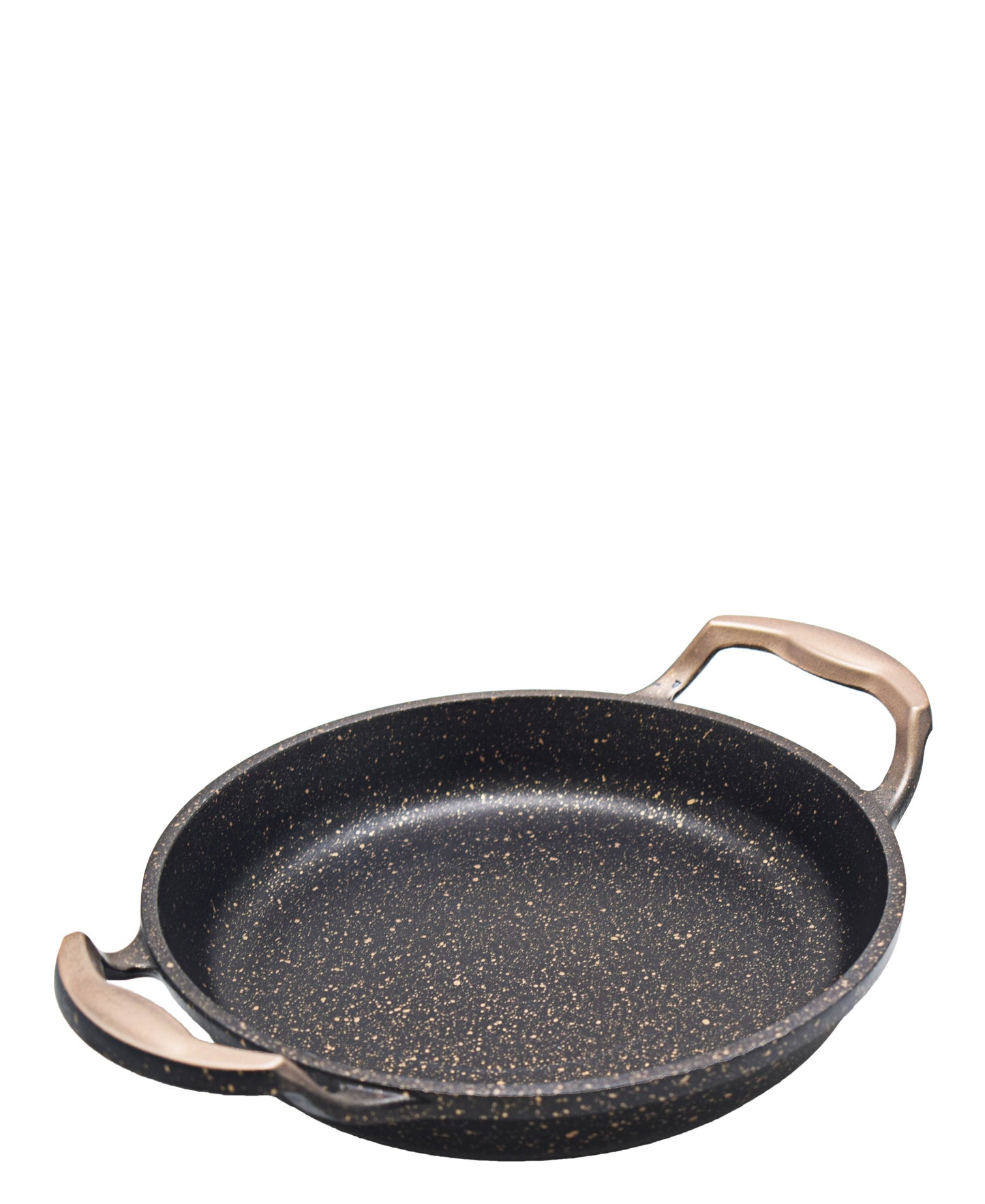 OMS Non Stick 16cm Granite Egg Pan - Black & Copper