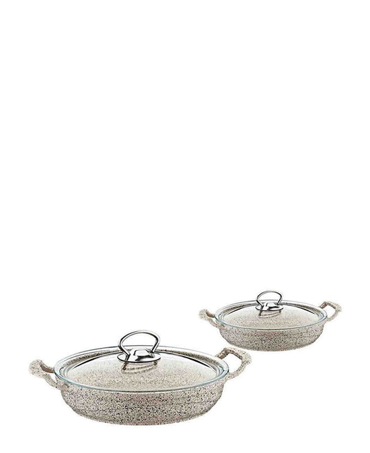 OMS 4 Piece Egg Pan Set - Beige