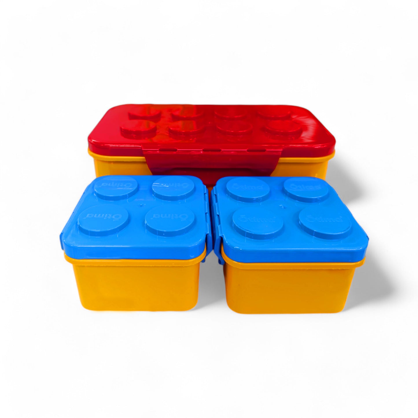 Otima PlayBlox Lunchbox Set Yellow