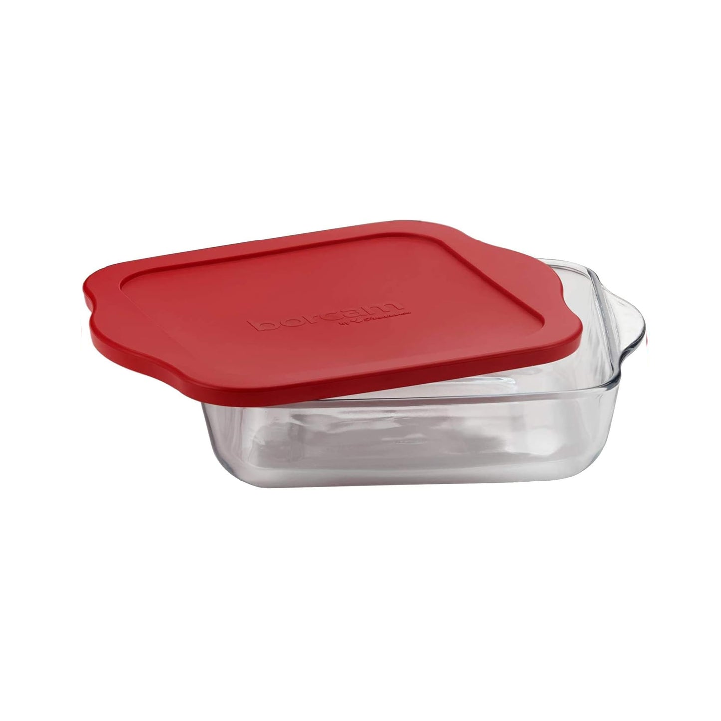 Borcam 1.6LT Baking Tray with Lid Clear