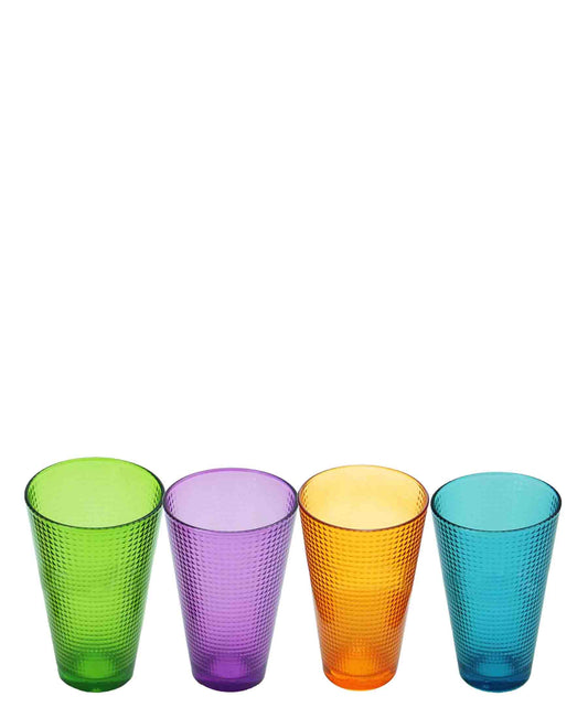 Pasabahce 4 Piece Tumbler Set - Assorted