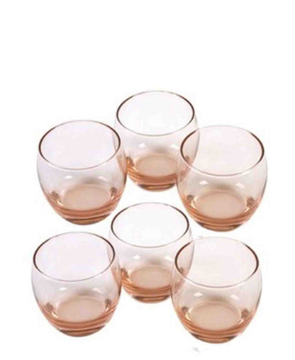 Pasabahce 6 Piece Barrel Tumbler Set - Clear