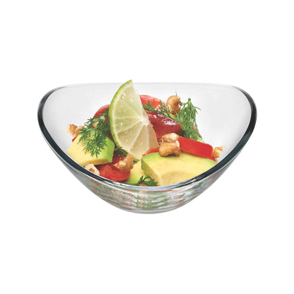 Pasabahce 6 Piece Gastroboutique Oval Cuisine Mini Bowls Set Clear