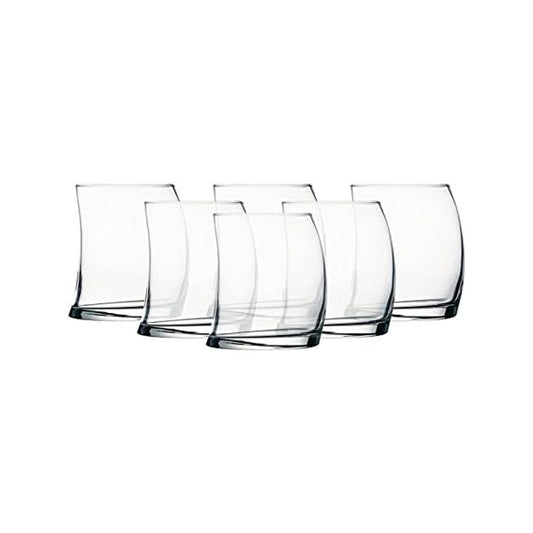 Pasabahce 6 Piece 275ml Penguin Shape Whiskey Glass Set Clear