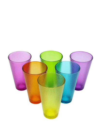 Pasabahce Workshop Conical Soft Drink Glass - Yellow