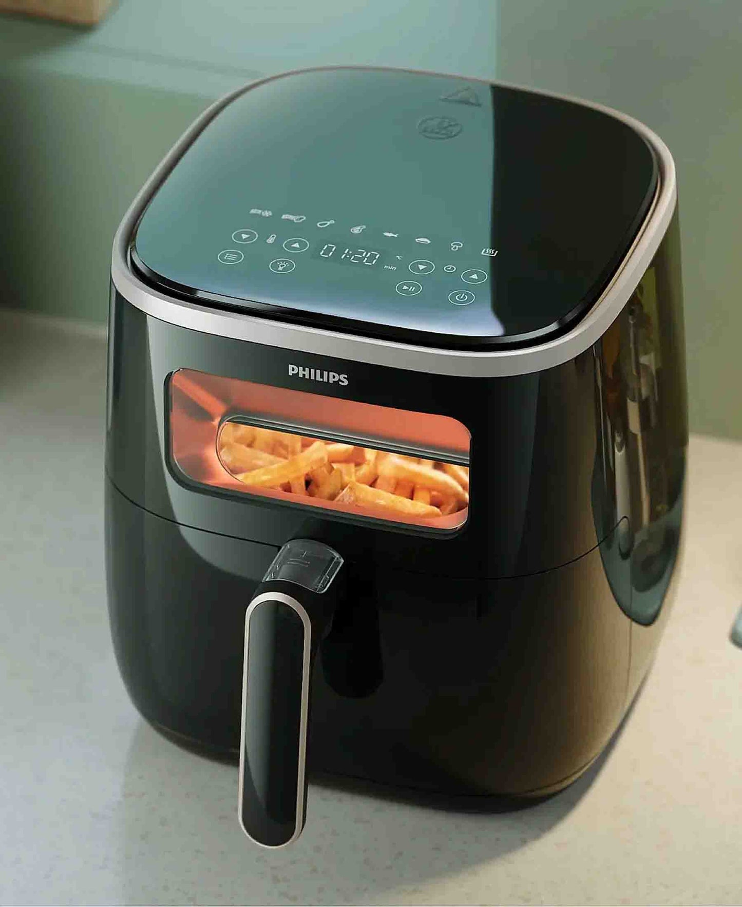 Philips 3000 Series Digital Window XL Airfryer - Black