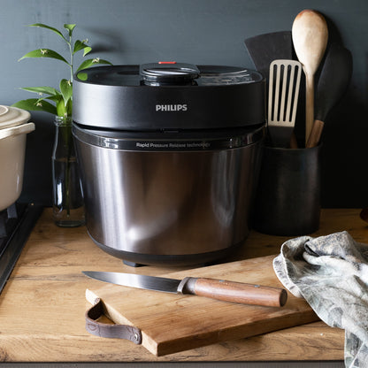 Philips All-in-One Electric Pressure Cooker Black