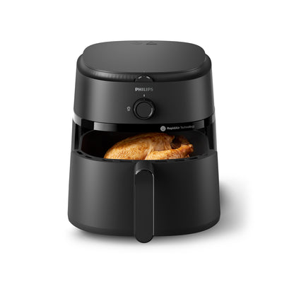 Philips 1000 Series Analog 6.2L Airfryer Black