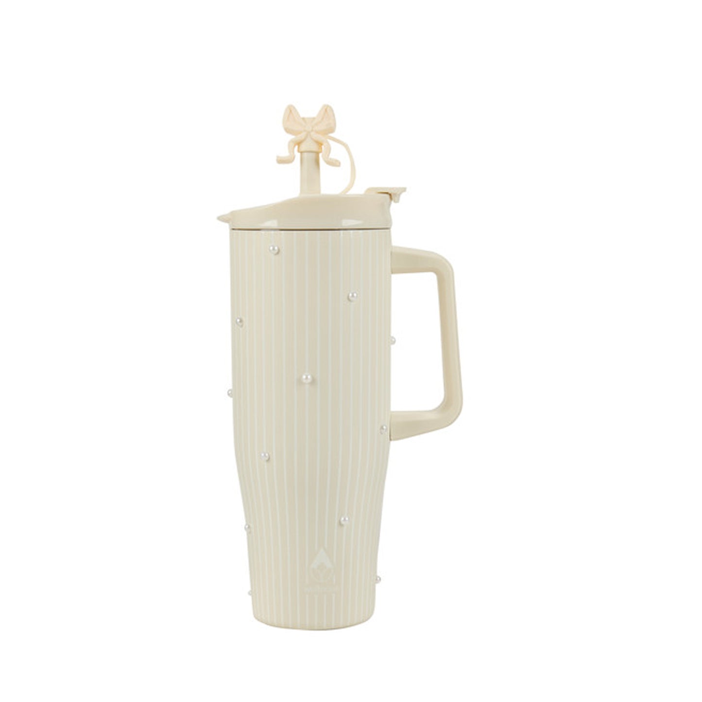 Stripe Design 1.2Lt Flask Cream