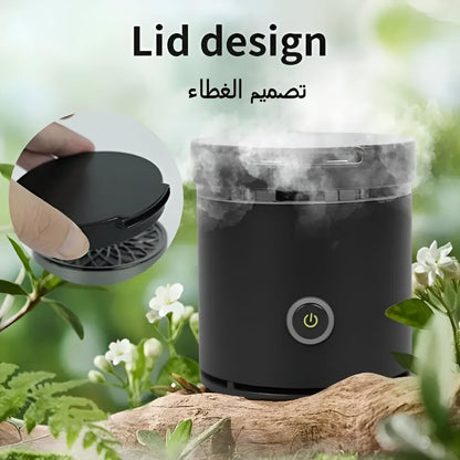 Portable Electric Incense Burner Black