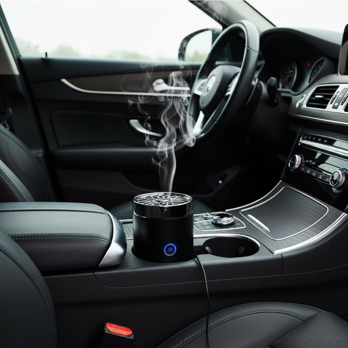 Portable Electric Incense Burner Black