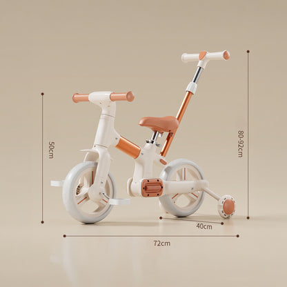 Push & Ride Tricycle Brown