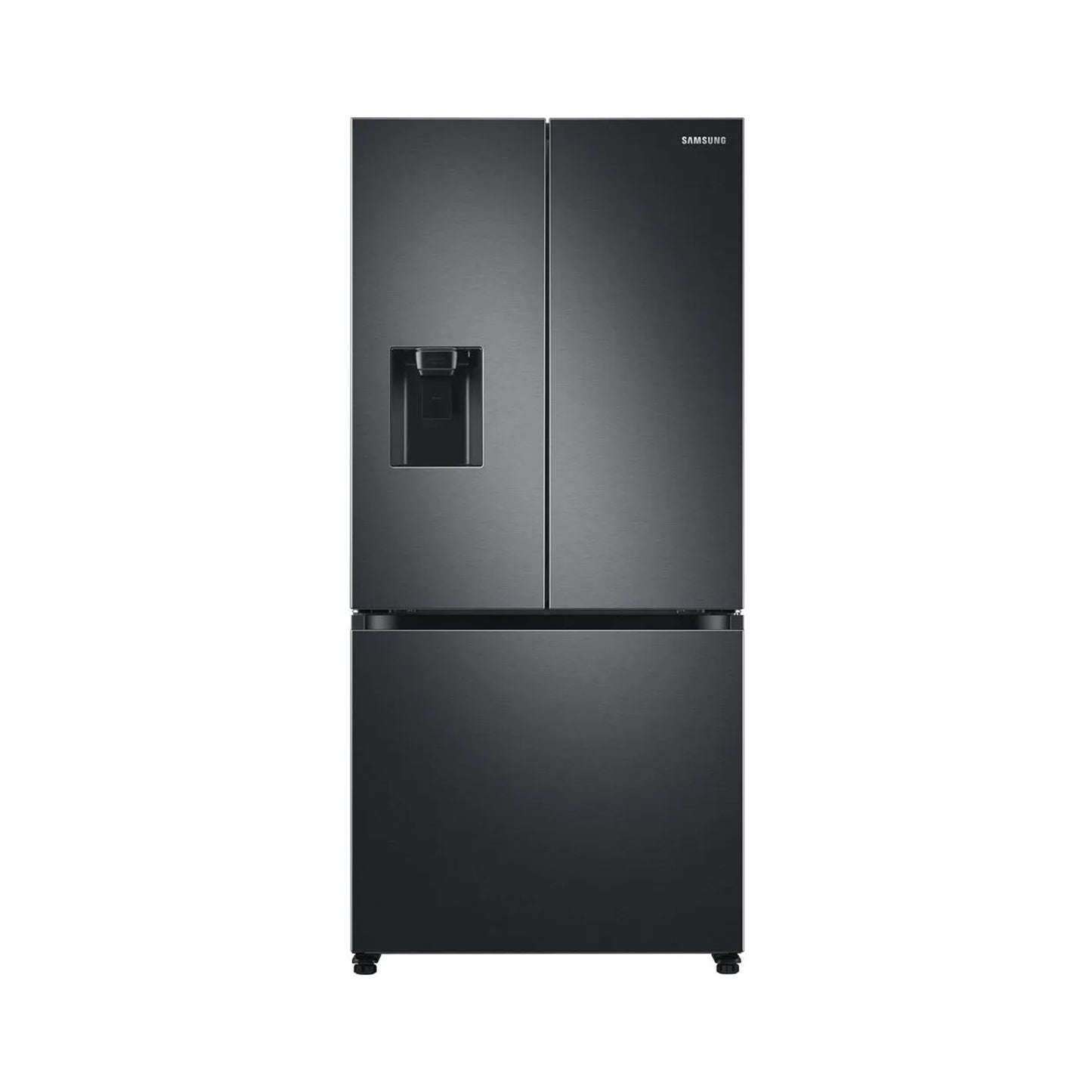 SAMSUNG 470L NET FROST FREE FRENCH DOOR FRIDGE - GENTLE BLACK