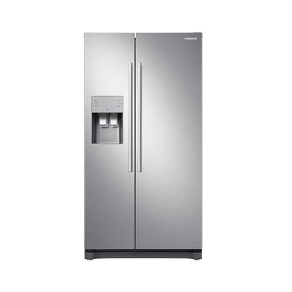 SAMSUNG 501L SIDE BY SIDE FRIDGE SILVER - RS50N3C13S8